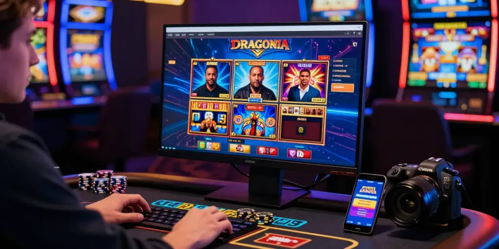 Expérience immersive de jeux sur https://studiobarw.com/ avec des machines à sous populaires et un casino en direct.