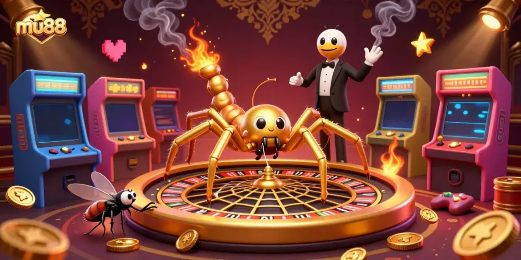 Experience sensational betting at mu88 with colorful game machines and thrilling roulette action.